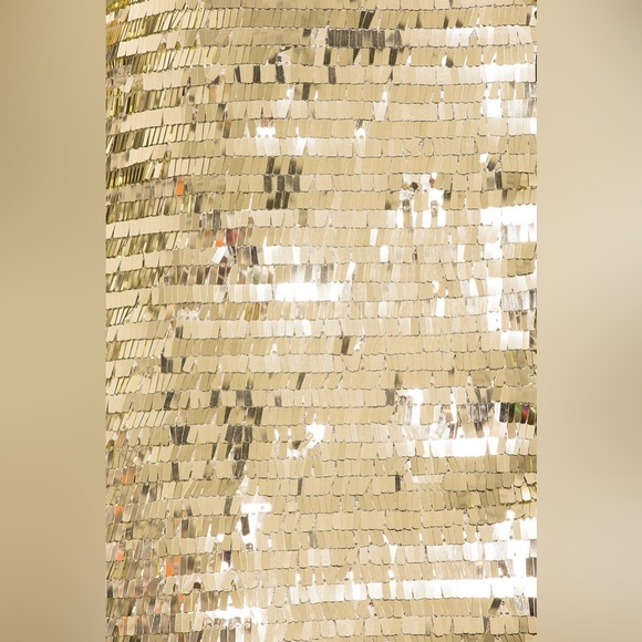 NERVI | Masha Mini Dress - Gold - Picture 4 of 4